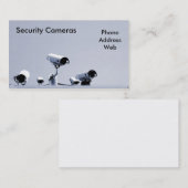 5つの保安用カメラは用心深い目を保ちます 名刺 (正面/裏面)