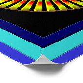 5つの回転ホイール ポスター (角)