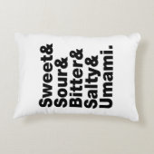 5つの基本味 アクセントクッション (裏面)