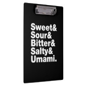 5つの基本味 クリップボード (右)