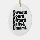 5つの基本味 セラミックオーナメント (右)
