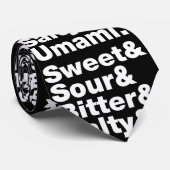 5つの基本味 ネクタイ (ロール)