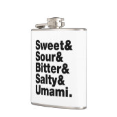 5つの基本味 フラスク (左)