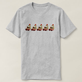 5つの小さいサンタ! Tシャツ