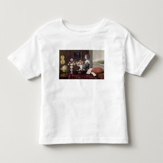 5つの感覚、か夏1633年 トドラーTシャツ (正面)