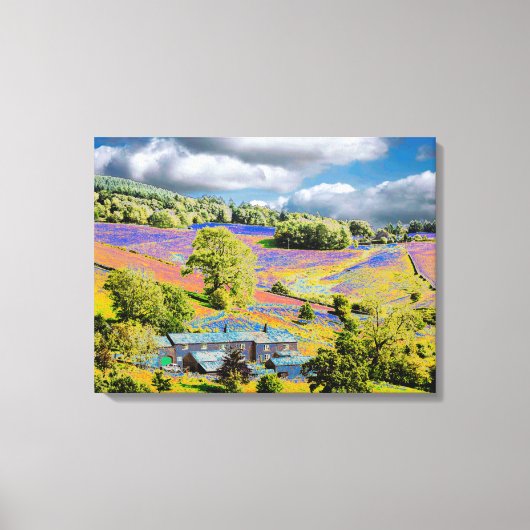 5つの灰カードアクリルプリント キャンバスプリント (正面)