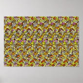 5つの相違点を検索 – 3D非表示プリント ポスター (正面)