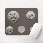5つの硬貨 マウスパッド (マウス)