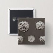 5つの硬貨 缶バッジ (正面&裏面)
