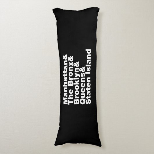 5つの自治区の~ニューヨークシティ ボディピロー (正面縦)