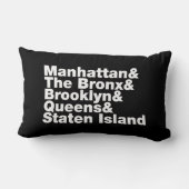 5つの自治区の~ニューヨークシティ ランバークッション (裏面)
