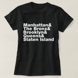 5つの自治区の~ニューヨークシティ Tシャツ
