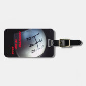 5つの速度の転位のノブの写真 ラゲッジタグ (正面横)