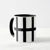 5つの黒い線 マグカップ (正面左)