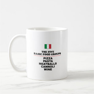 5つイタリアンの基本食品グループ コーヒーマグカップ