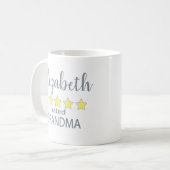 5つ星のおばあちゃん コーヒーマグカップ (正面左)