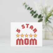 5つ星のママ賞 ポストカード (スタンド正面)