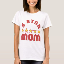 5つ星のママ賞 Tシャツ