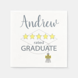 5つ星の卒業生 スタンダードカクテルナプキン