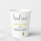 5つ星の卒業生 紙コップ (正面)