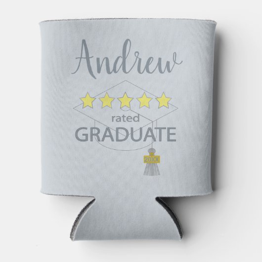 5つ星の卒業生 缶クーラー (正面)