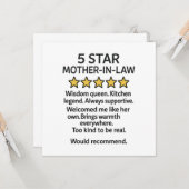 5つ星の姑 カード (正面/裏面インサイチュ)