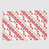 5つ星の母タイル賞 ゴルフタオル (横)