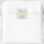 5つ星の犬 スクエアシール (バッグ)