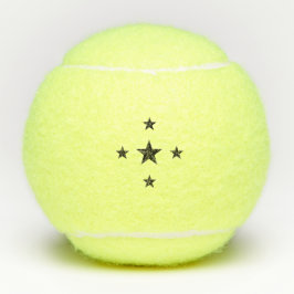 5つ星の画像ロゴがプリントされたPennチャンピオンシップスポーツ テニスボール
