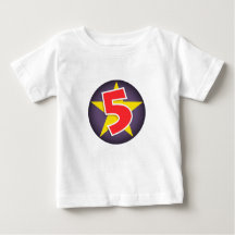 5つ星のTシャツ