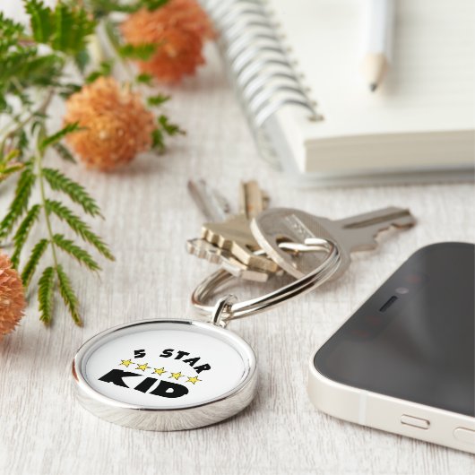 5つ星キッド キーホルダー (側面)