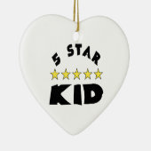 5つ星キッド セラミックオーナメント (右)