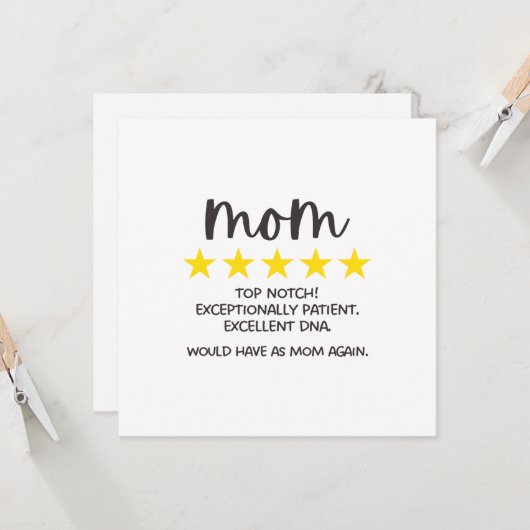 5つ星 カード (正面/裏面インサイチュ)