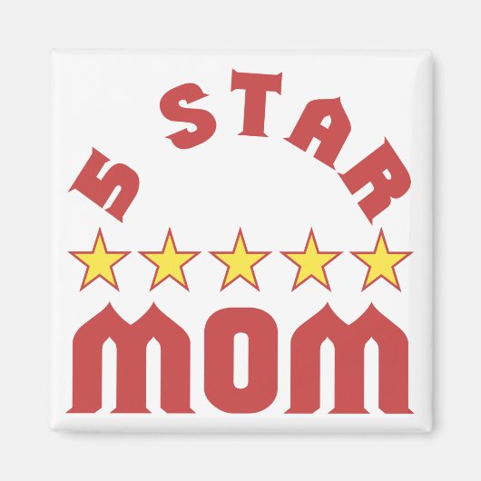 5つ星 マグネット (正面)