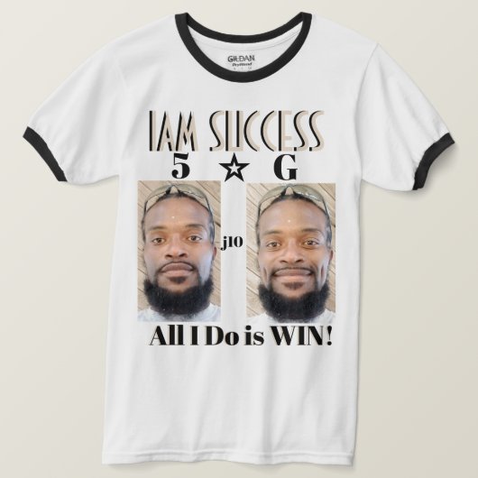 5つ星G Tシャツ (デザイン正面)