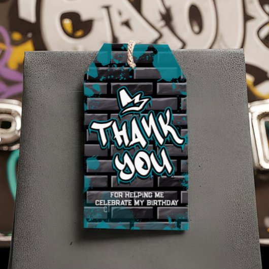 「5にこだわれ」少年5歳誕生日ギフトタグ ギフトタグ