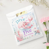 5に飛び込め!ガールピンクマーメイド5誕生日 フェイバーバッグ (封をした状態)