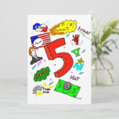 5のオード 招待状 (スタンド正面)