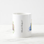 5の混ぜられた系列、水彩画の芸術のマグ コーヒーマグカップ (中央)