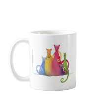 5の混ぜられた系列、水彩画の芸術のマグ