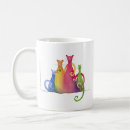 5の混ぜられた系列、水彩画の芸術のマグ コーヒーマグカップ