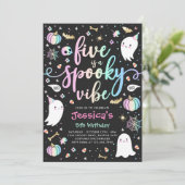 5はスプックヴィービーハロウィーン幽霊誕生日 招待状 (スタンド正面)