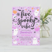 5はスプックヴィービーハロウィーン幽霊誕生日 招待状 (スタンド正面)