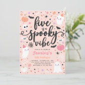 5はスプックヴィービーハロウィーン幽霊誕生日 招待状 (スタンド正面)