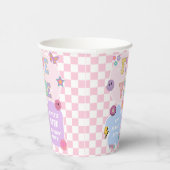 5はヴィーヴ名門私立校風のパッチ5th誕生日パーティー 紙コップ (右)