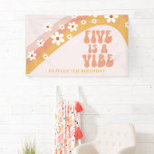 5はVibe Groovyレトロデイジー4th Birthday 横断幕 (インサイチュ)