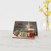 5イメージJOYホリデーカード カード (黄色い花)