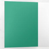 5インチx 7インチ3倍クリスマス紙人形カード#1 三つ折りカード (内部最初)