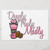 .5インチx 8.5インチひな形 便箋 (正面)