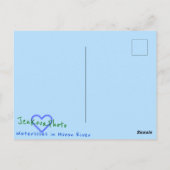 5インナーピース《植物》スイレン葉書 ポストカード (裏面)